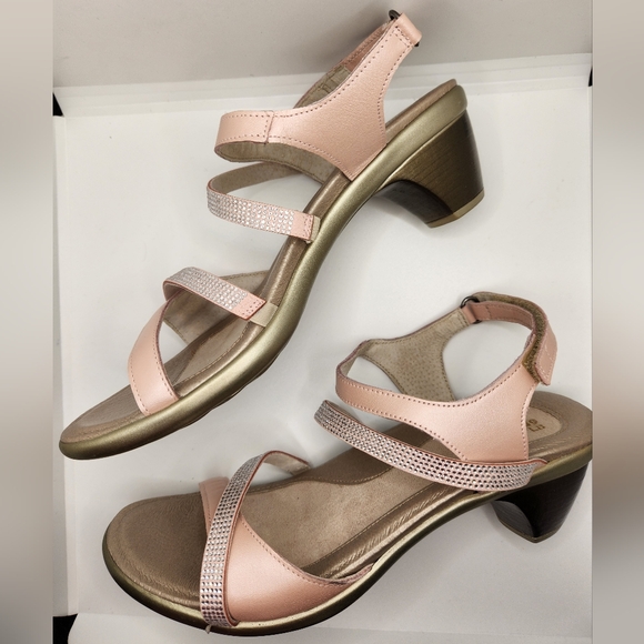 NAOT  Pink Bling Strappy Low Heels. - Picture 5 of 13